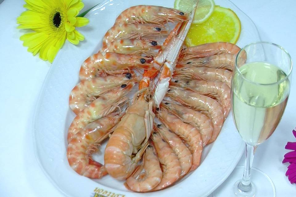 Mariscada cocida