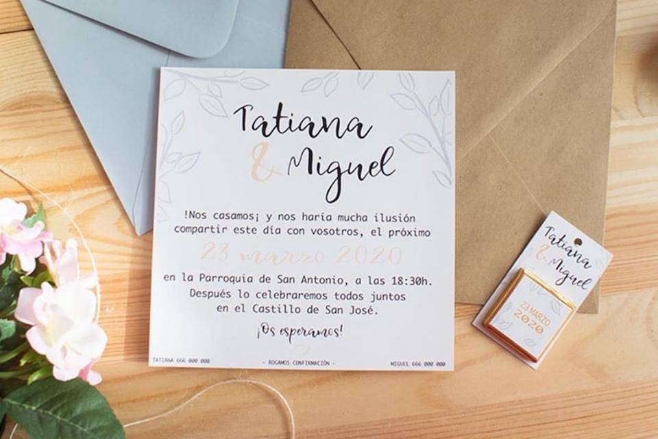 Invitaciones con foto