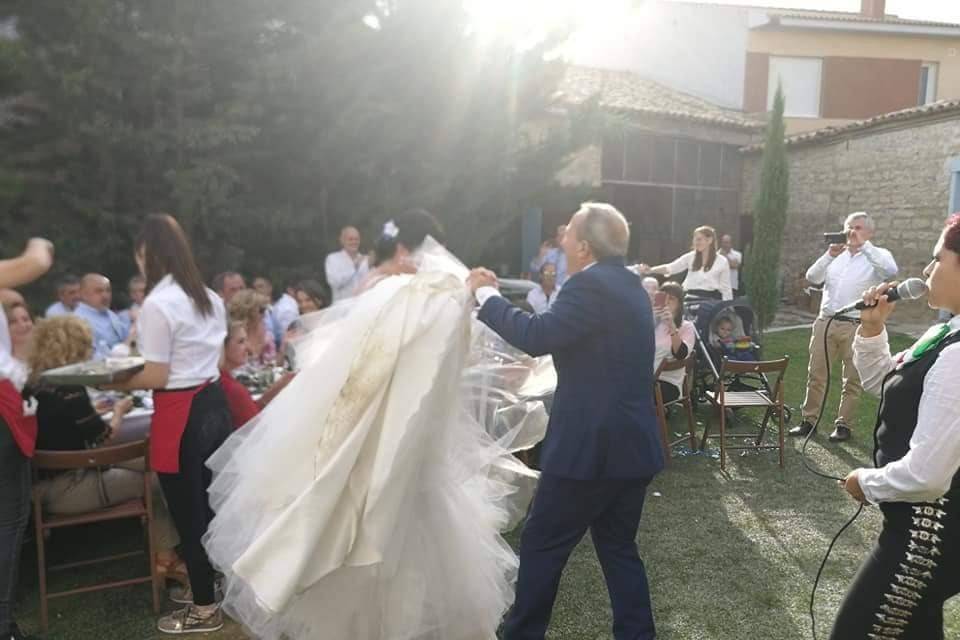 Baile de la novia con el padre