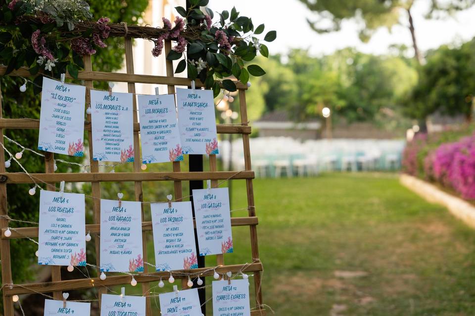 Seating plan