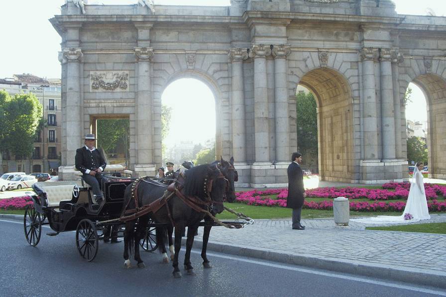 Coches de caballo en Madrid