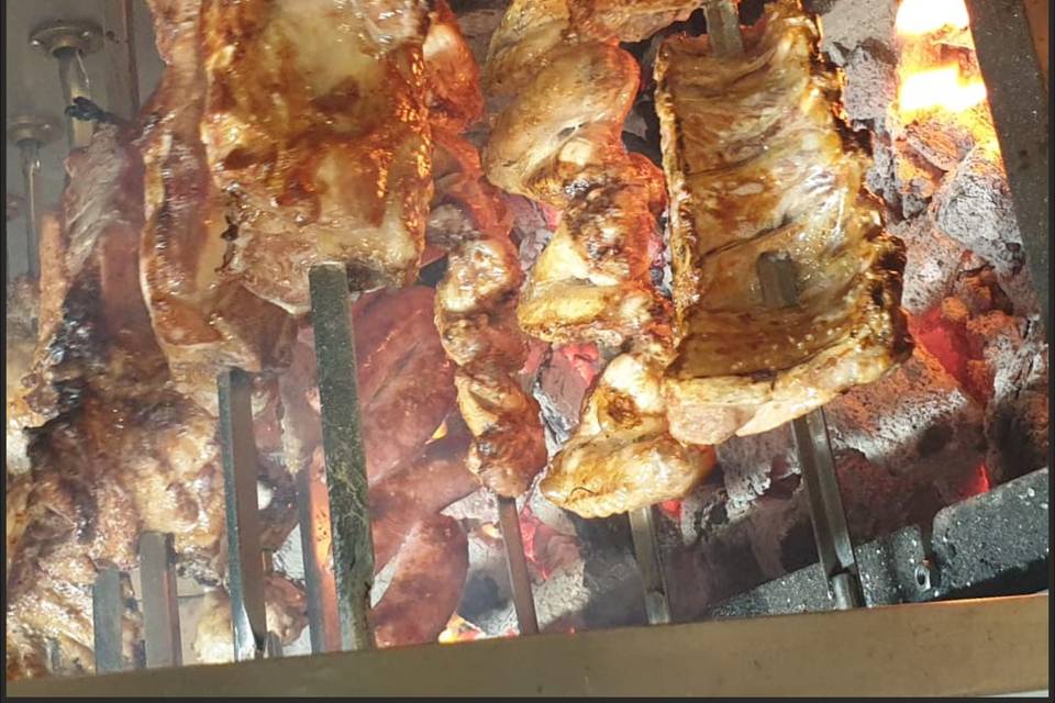 Asador tipo rodizio