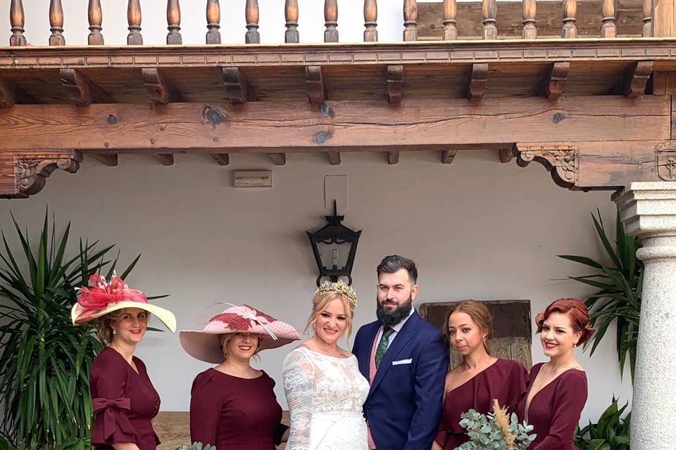 Novios y damas