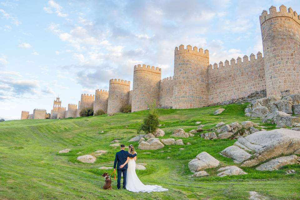 La muralla de Ávila