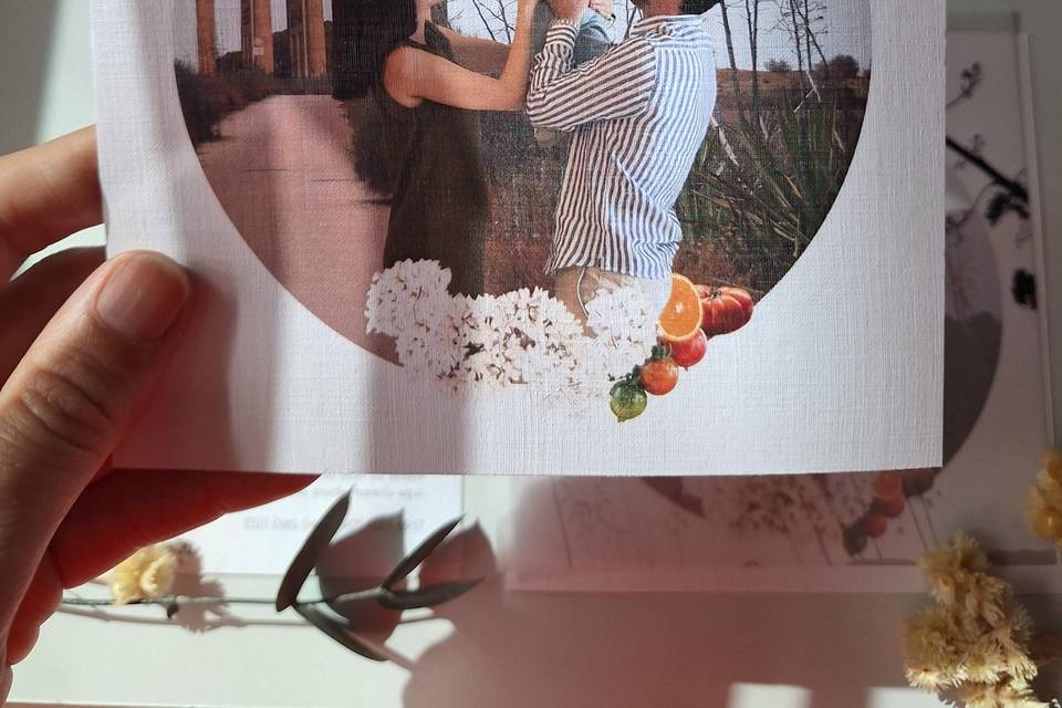 Invitación collage
