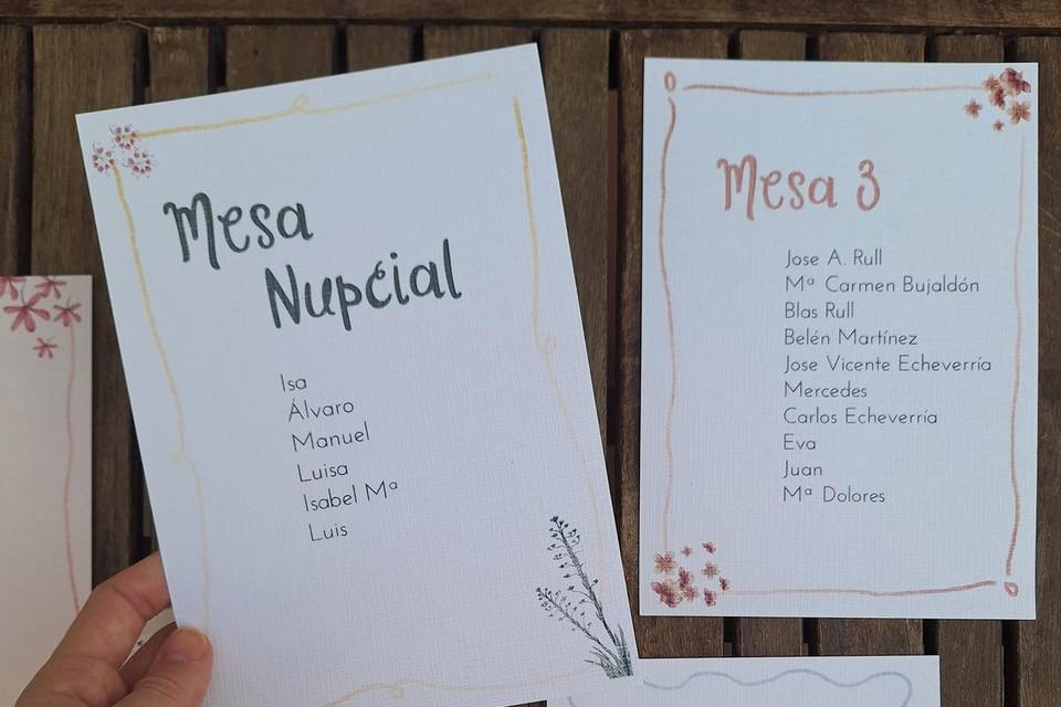 Seating plan ilustrado