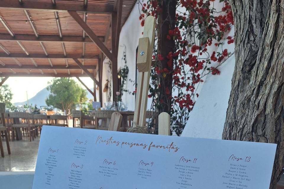 Seating plan ilustrado