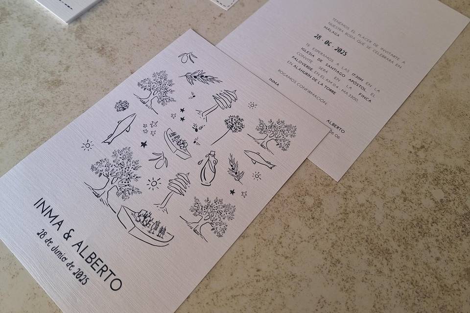 Invitación boda