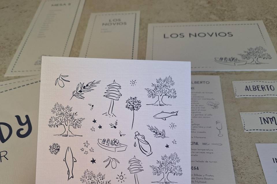 Invitación ilustrada