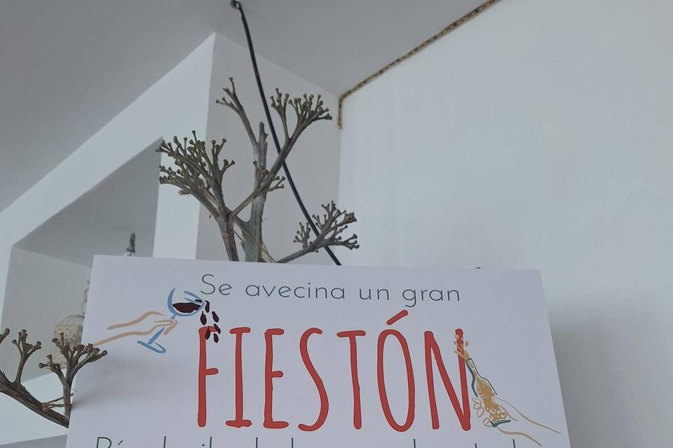 Cartelería boda