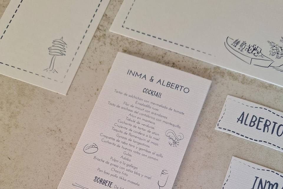Minuta ilustrada