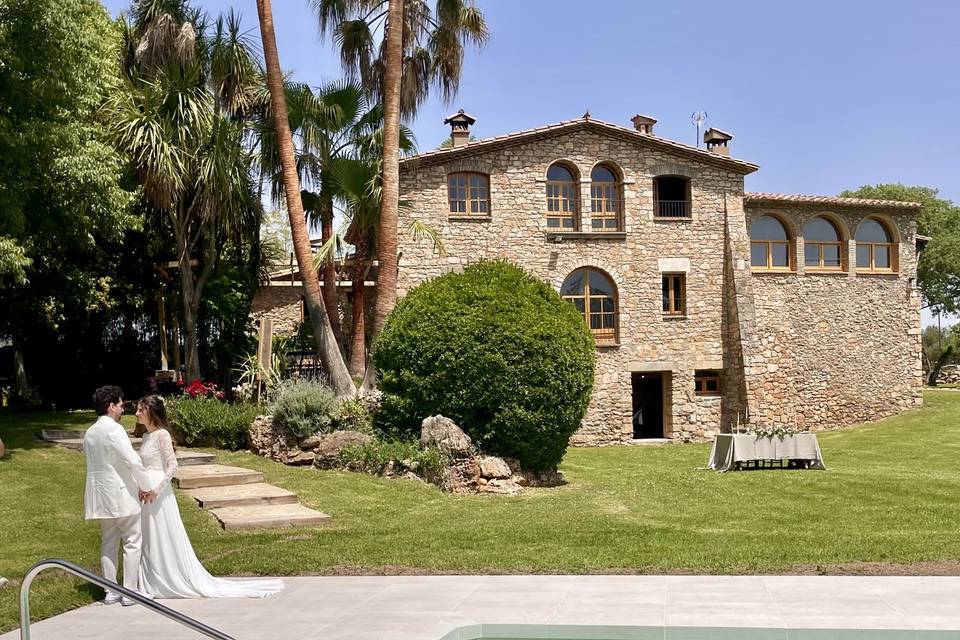 Vista desde la piscina