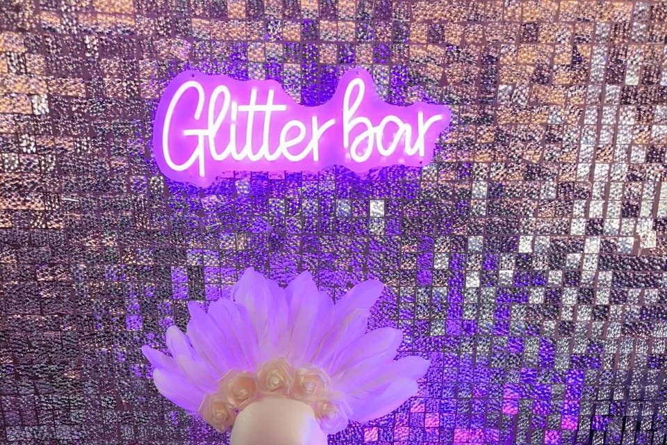 Servicio glitter bar