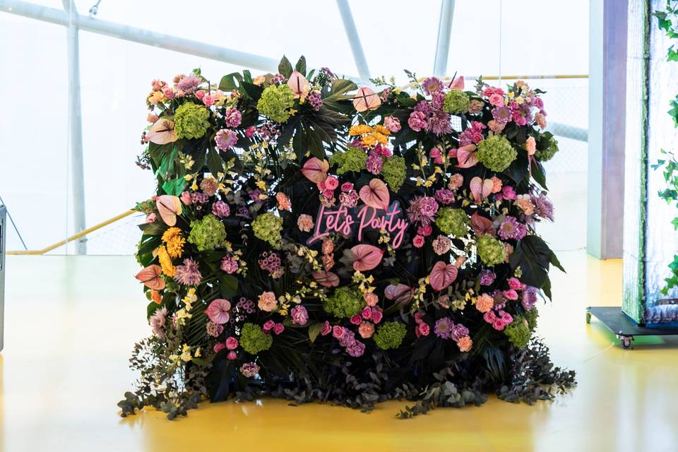 MONTAJE FLORAL