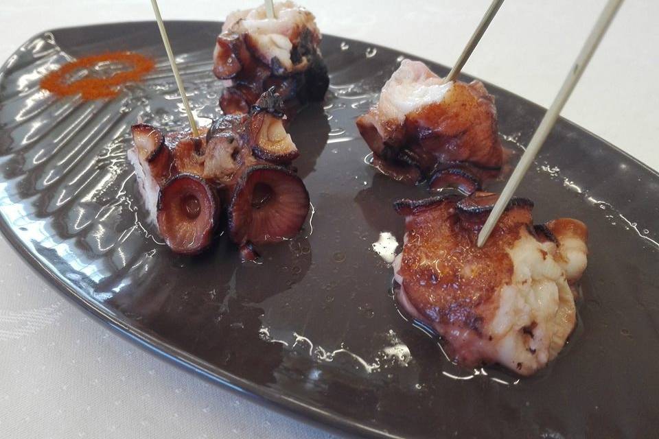 Pulpo al horno