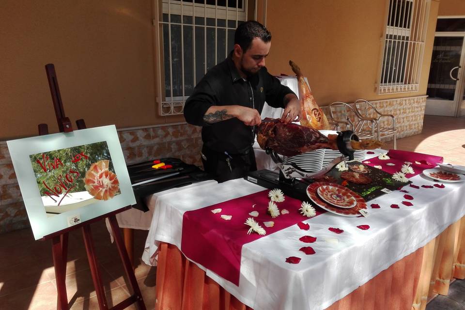 Cortador de jamón profesional