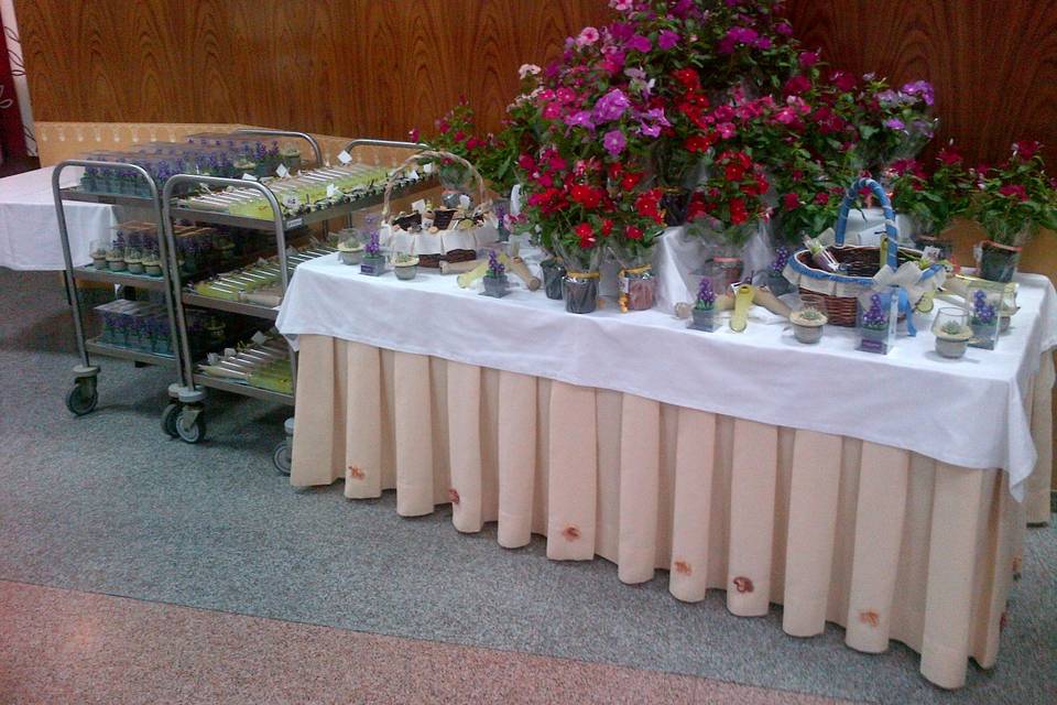 Mesa de regalos