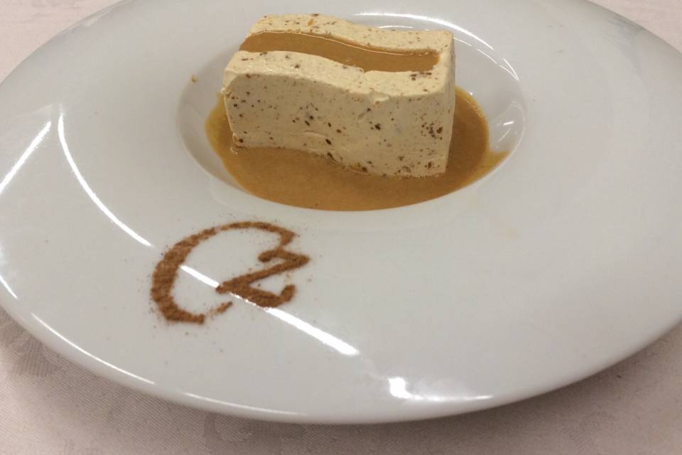 Semifrio de turrón
