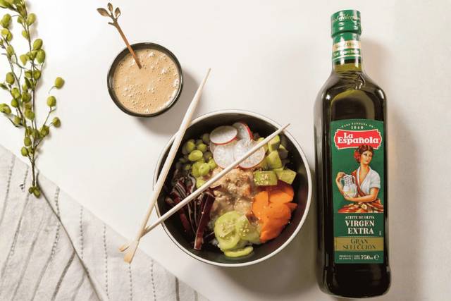 Botella de aceite