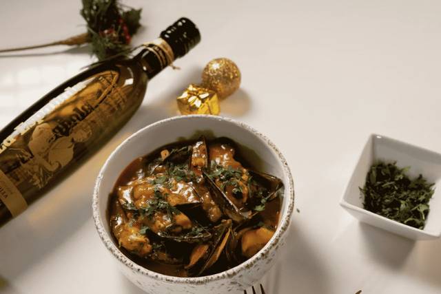Botella de cristal Manzanilla