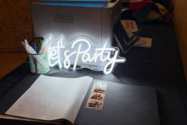 Fotomaton con let's party