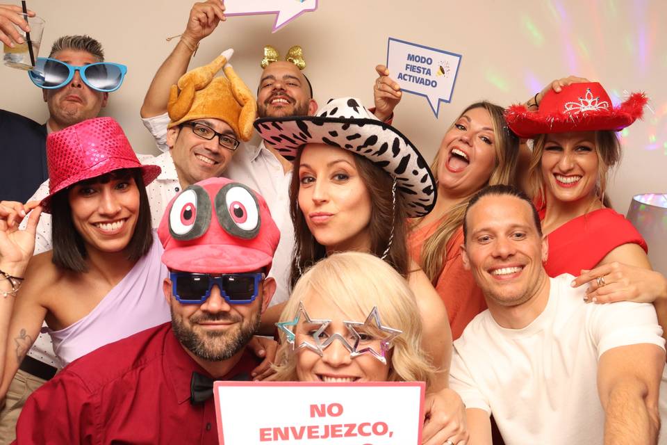 Foto con mucha gente