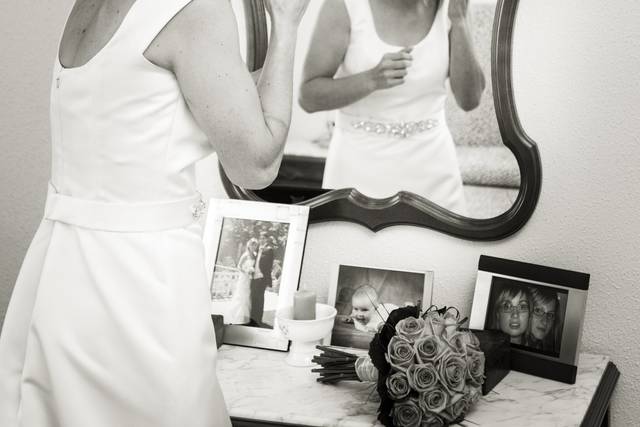 Preparativos de la novia