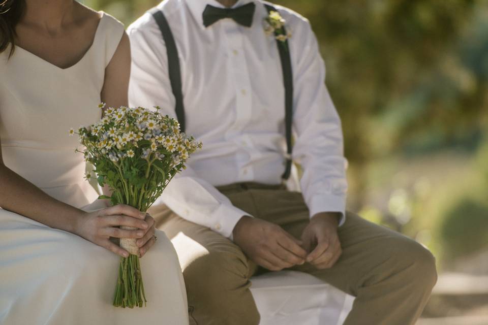 Ramo de flores de novia