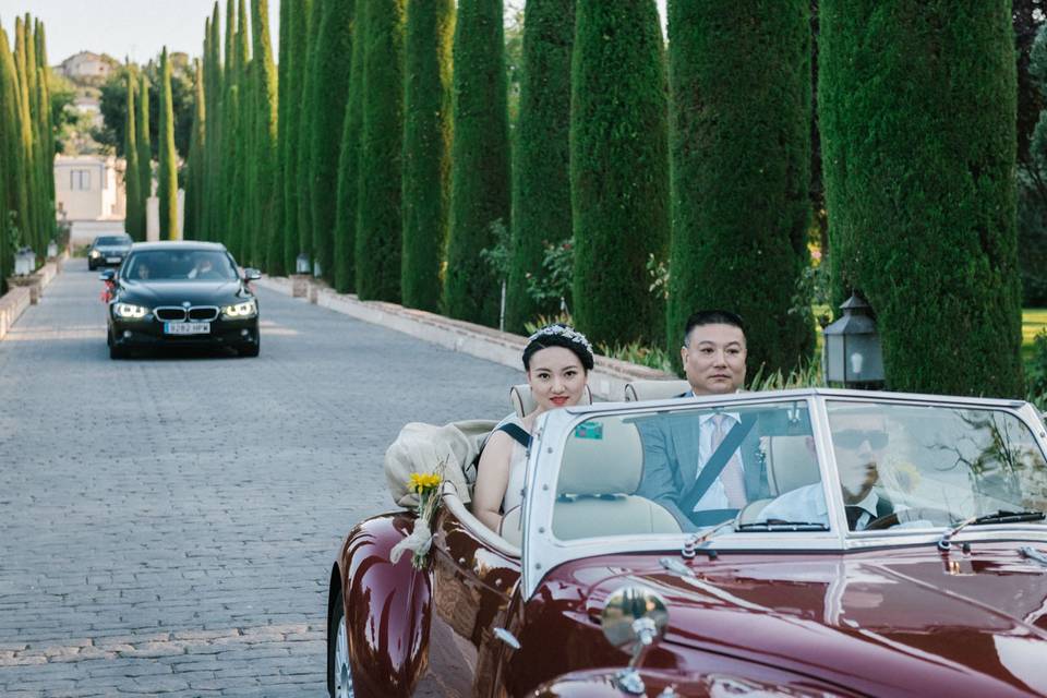 Coche de bodas