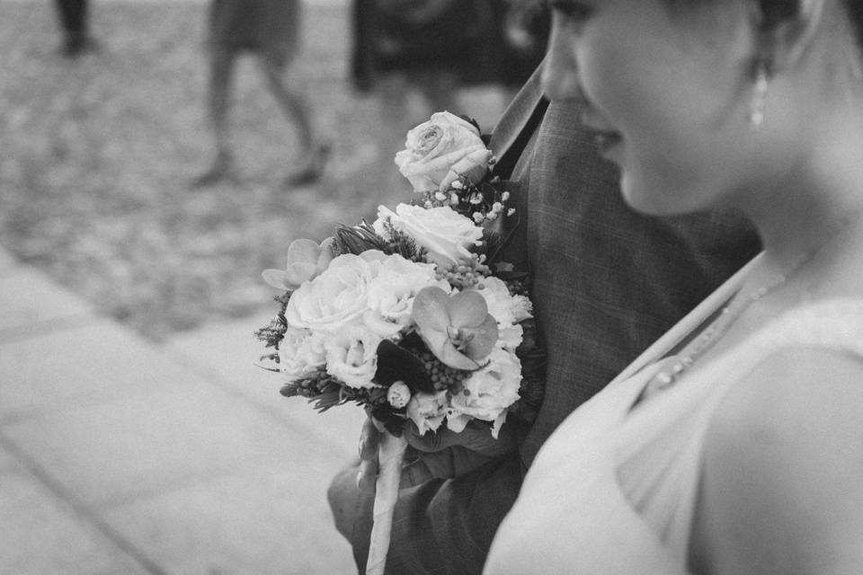 Ramo de flores de novia