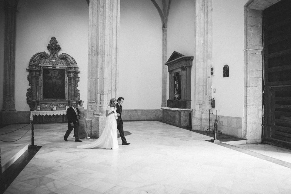 Ceremonia de bodas religiosa