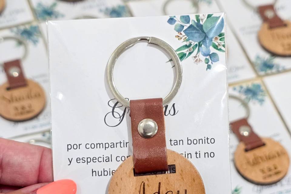 Llavero empaquetado