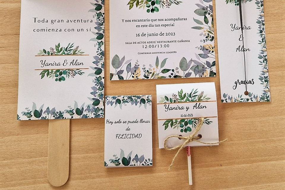 Papelería de bodas