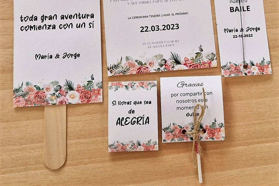 Papelería de bodas