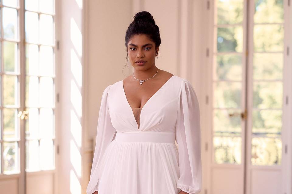 VESTIDO NOVIA CURVY