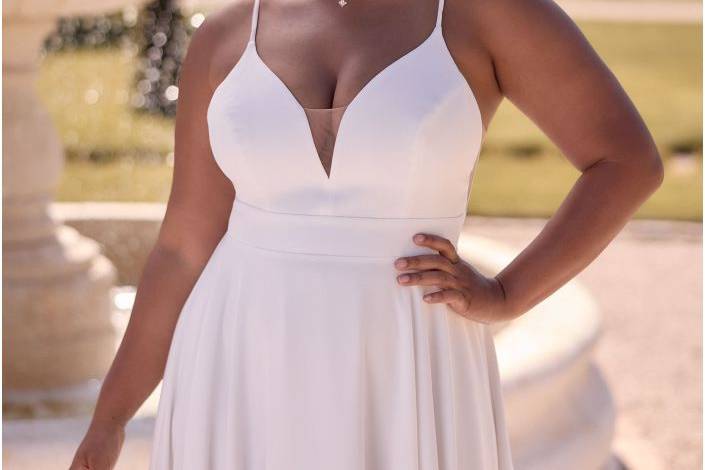 VESTIDO NOVIA CURVY