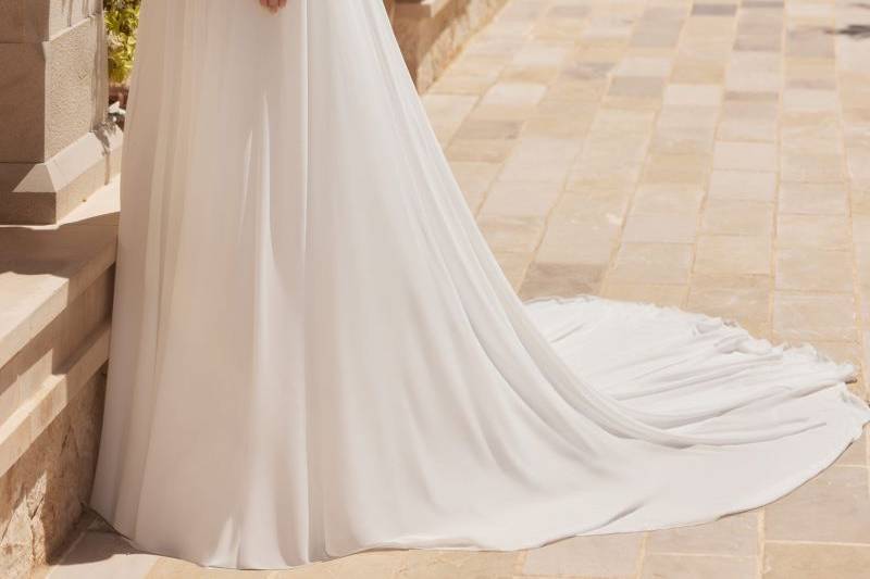 Vestido novia agatea