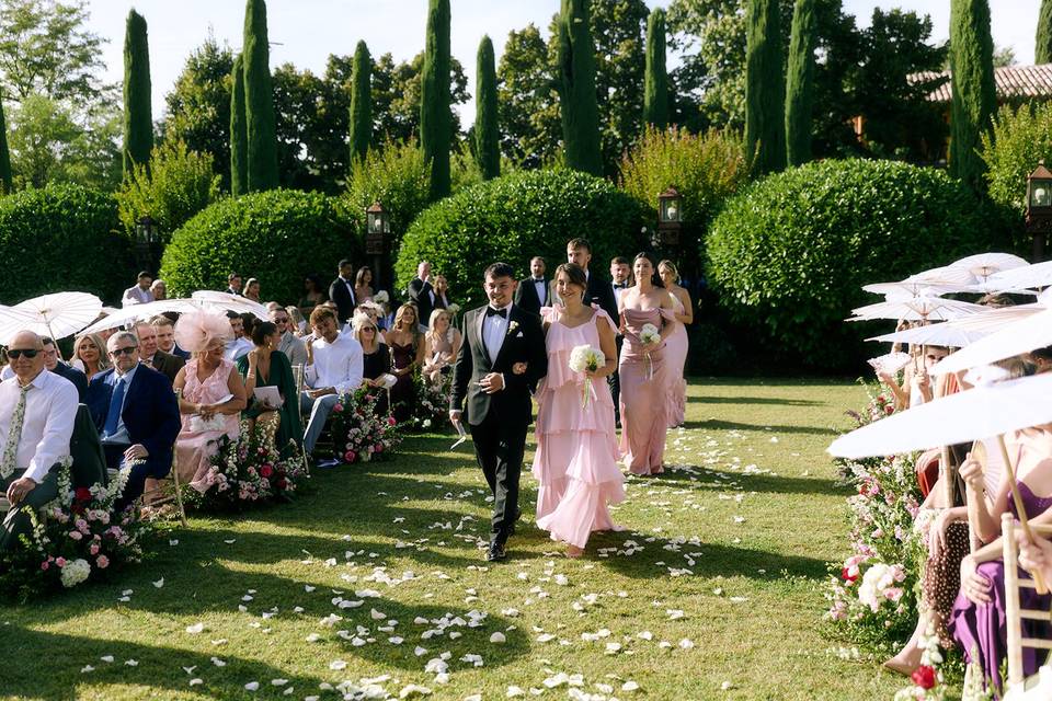 Ceremonia bridesmaids