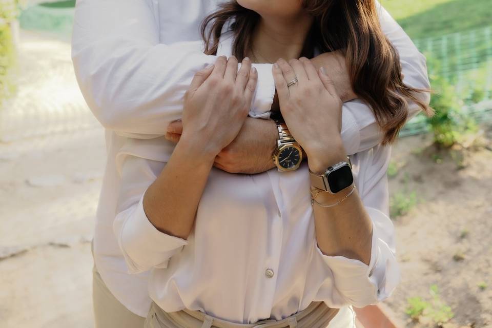 Sesión pareja parque