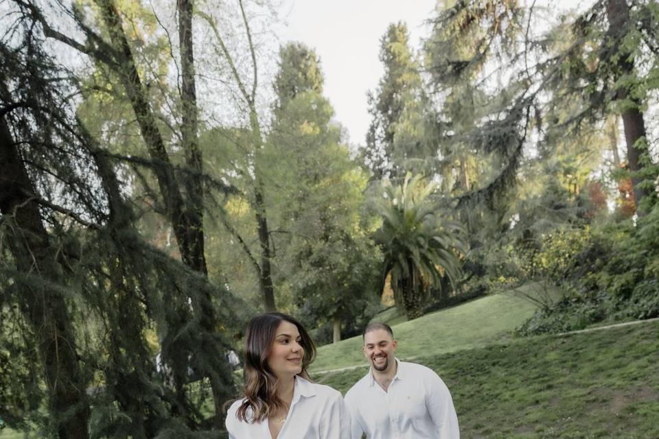 Sesión pareja parque
