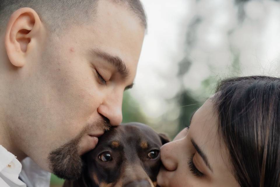 Sesión pareja parque