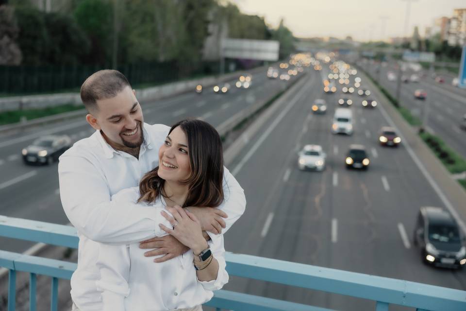 Sesión pareja parque