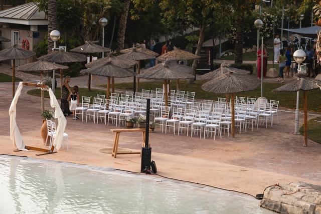 Montaje Ceremonia Piscina