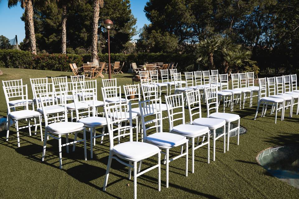 Montaje Boda Terraza Exterior