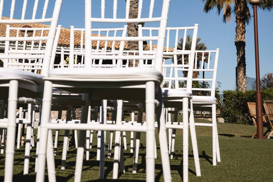 Montaje Boda Terraza Exterior