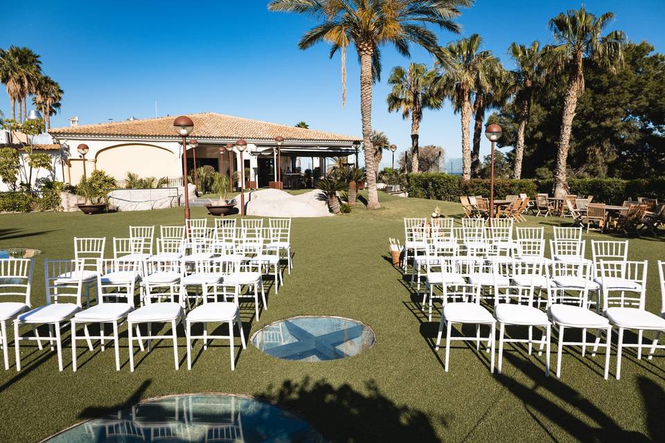 Montaje Boda Terraza Exterior