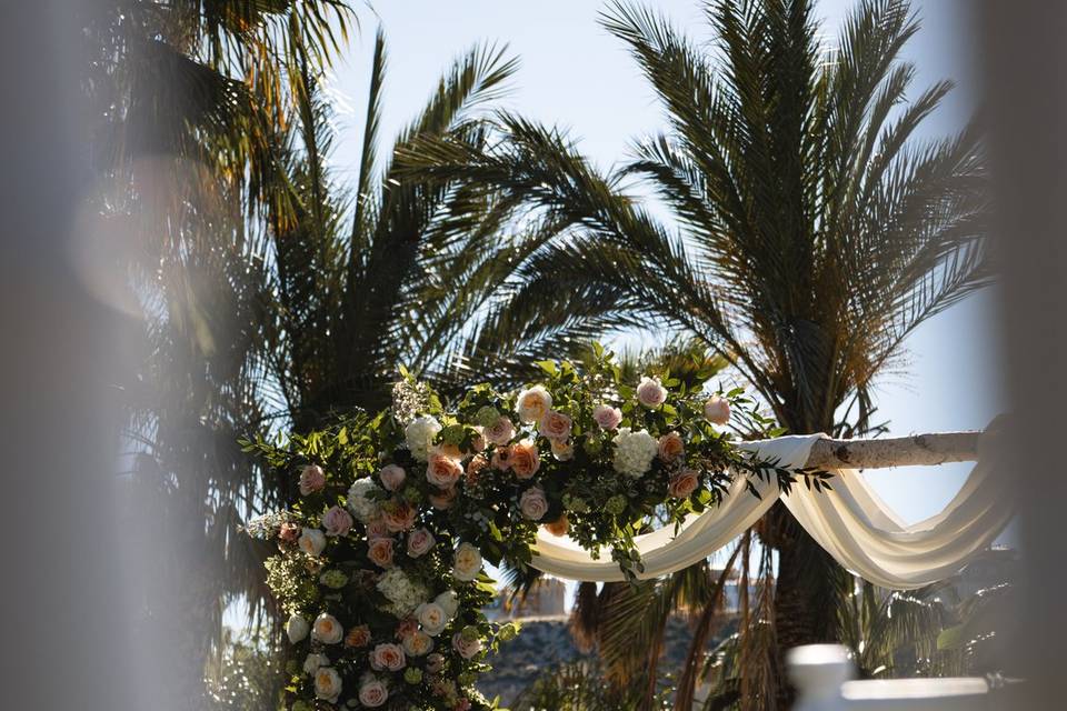 Montaje Boda Terraza Exterior