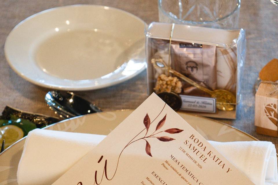 Detalles Boda Minutas
