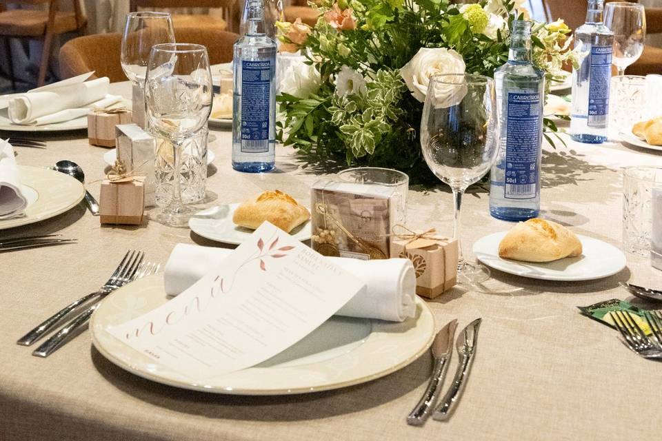 Montaje Boda Mesa Interior
