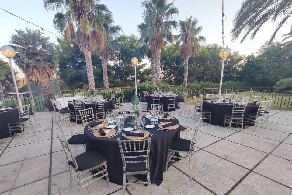 Boda terraza